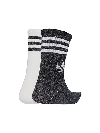 ADIDAS ORIGINALS | Socken §S GLITTER 2er Pkg. blupnk/white | schwarz